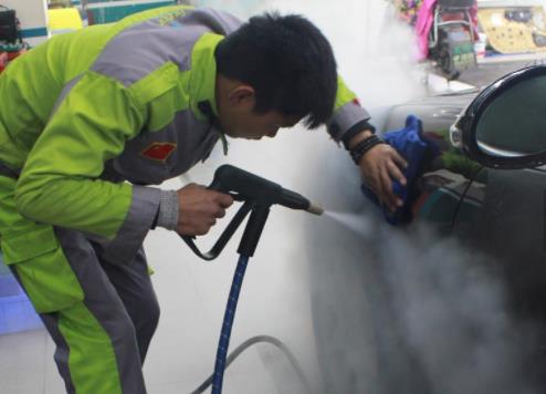 steam car wash equipment, takes only 2-4L water