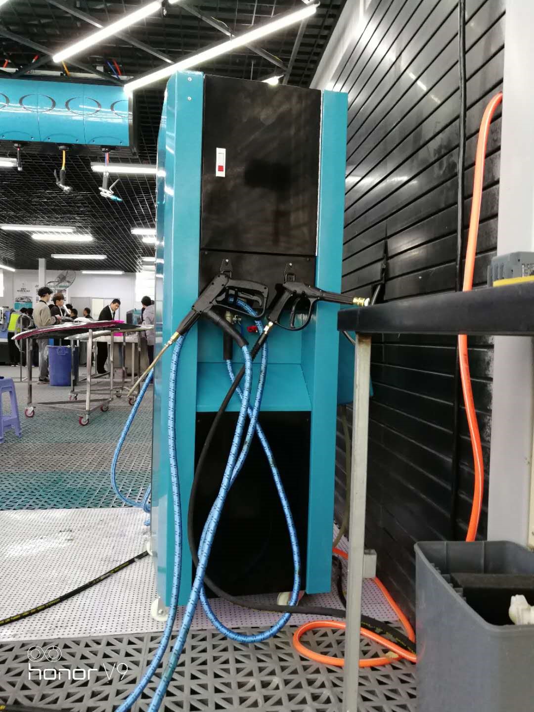 New technology car steam cleaning machine with three guns