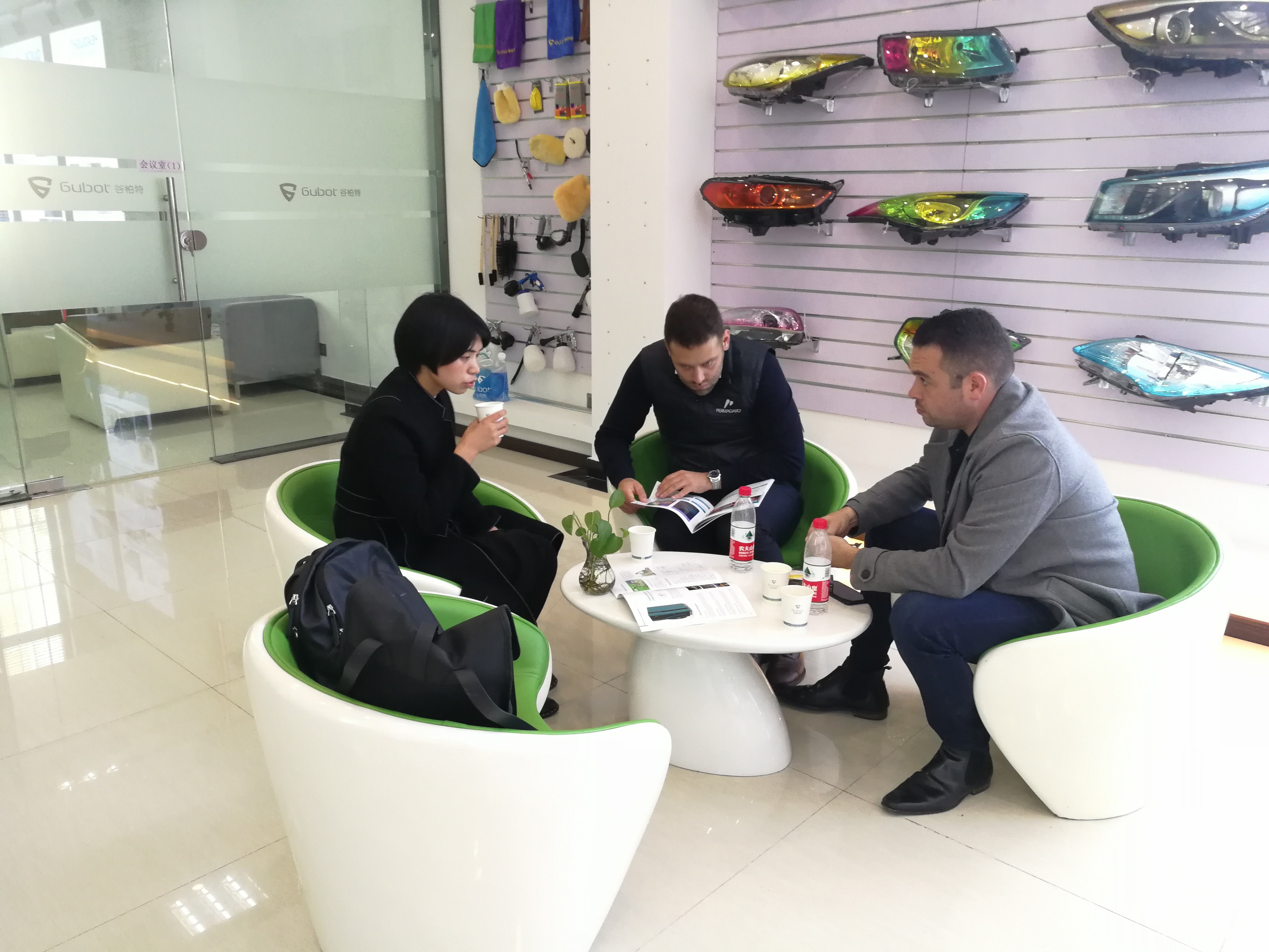 Australia customers visit for steam wash car machine
