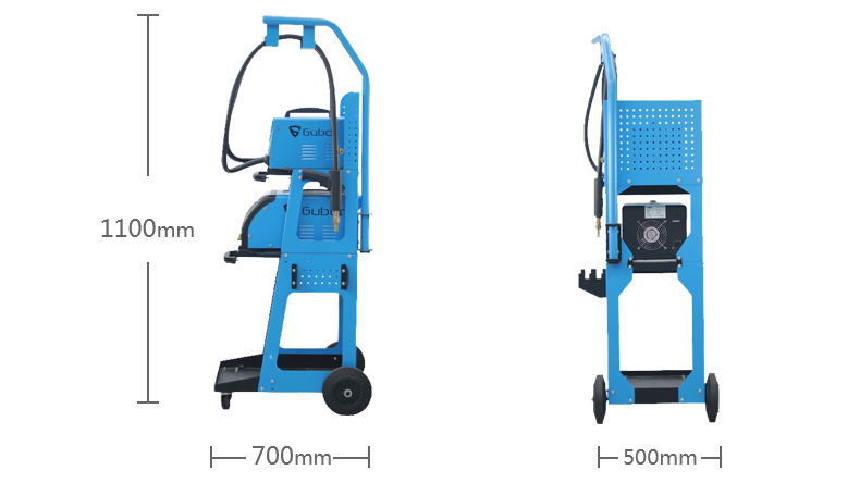 Steel and Aluminum dent repair machine