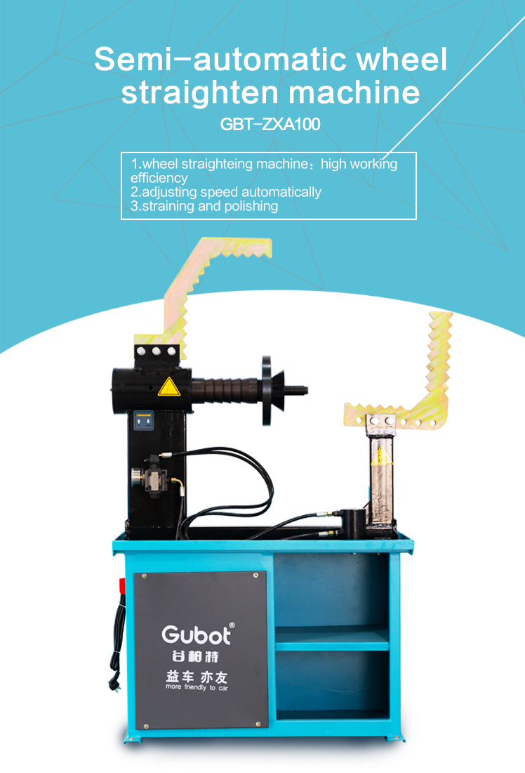 Semi Automatic Wheel Straighten Machine